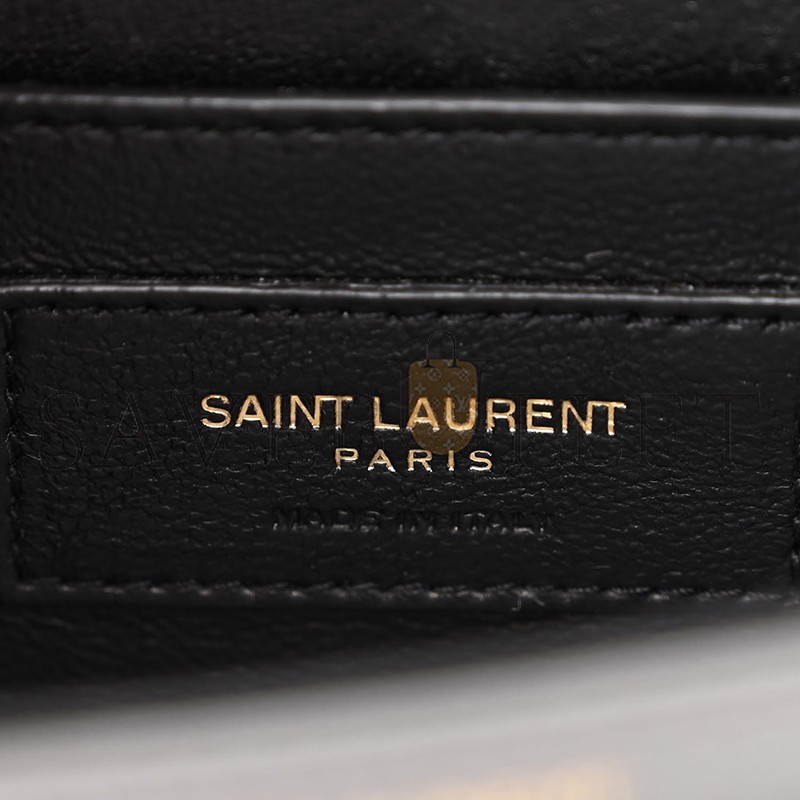 YSL SOLFERINO SMALL SATCHEL IN BOX SAINT LAURENT 6343060SX0W1112 (19*13*5cm)