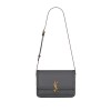 YSL SOLFERINO MEDIUM SATCHEL IN BOX SAINT LAURENT 6343050SX0W1112 (23*16*6cm)