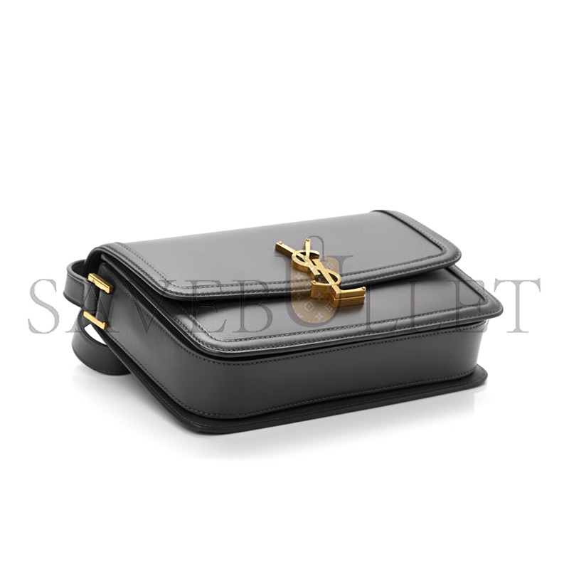 YSL SOLFERINO MEDIUM SATCHEL IN BOX SAINT LAURENT 6343050SX0W1112 (23*16*6cm)
