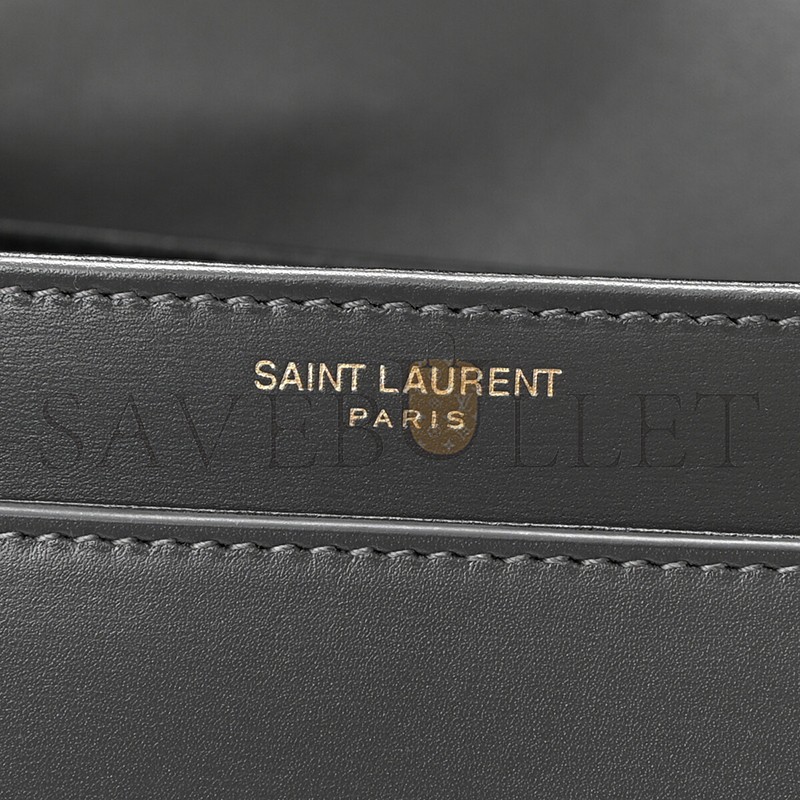 YSL SOLFERINO MEDIUM SATCHEL IN BOX SAINT LAURENT 6343050SX0W1112 (23*16*6cm)