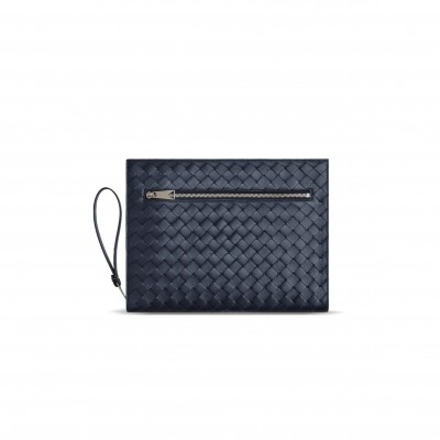 BOTTEGA VENETA INTRECCIATO DOCUMENT CASE WITH WRISTLET 732638V2E418838 (32*24*3cm)