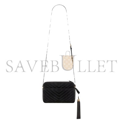 YSL LOU CAMERA BAG IN QUILTED SUEDE AND SMOOTH LEATHER 612544C4BW71000 (23*16*6cm) YSL LOU CAMERA BAG IN QUILTED SUEDE AND SMOOTH LEATHER 612544C4BW71000 (23*16*6cm)