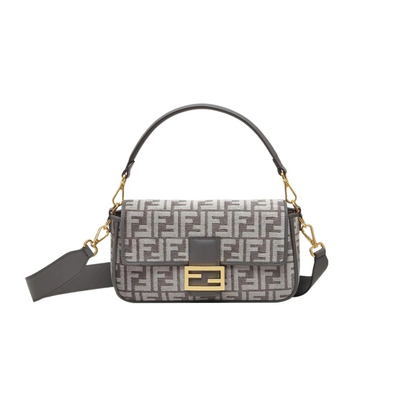 FENDI BAGUETTE CROSSBODY SHOULDER BAG 8BR600ALUNF1J41 (27*15*6cm)