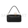 FENDI BEADED BAGUETTE BLACK SHOULDER BAG 8BR600AM2LF0KUR (27*15*6cm)
