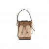 FENDI WOOL VITELLO KING FF 1974 MINI MON TRESOR BUCKET BAG 8BS010AHJFF1F24 (17*12*10cm)