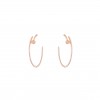 CARTIER JUSTE UN CLOU HOOP EARRINGS LARGE MODEL PAVED N8515009 CARTIER JUSTE UN CLOU HOOP EARRINGS LARGE MODEL PAVED N8515009