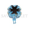 FENDI BLUE GLAZED CANVAS MINI BAG 8BS010AFL1F1E8L (18*12*10cm)