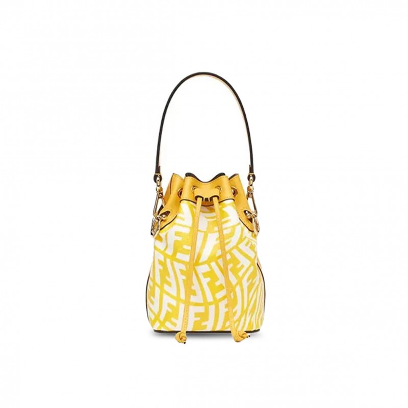 FENDI MON TRÉSOR FF VERTIGO BUCKET BAG 8BS010AFL1F1E8K (18*12*10cm)