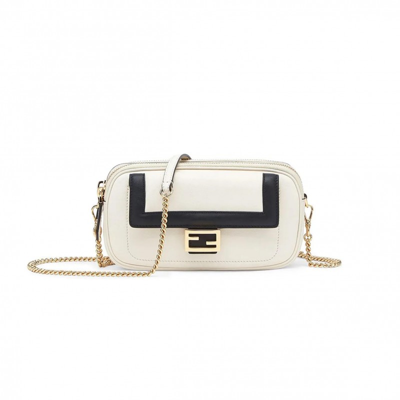 FENDI EASY BAGUETTE CHAIN SHOULDER BAG 8BS044ADC5F1BZY (19*11*5cm)