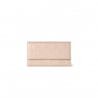 GUCCI GG EMBLEM CONTINENTAL WALLET 815922 (19*10*2.5cm) GUCCI GG EMBLEM CONTINENTAL WALLET 815922 (19*10*2.5cm)