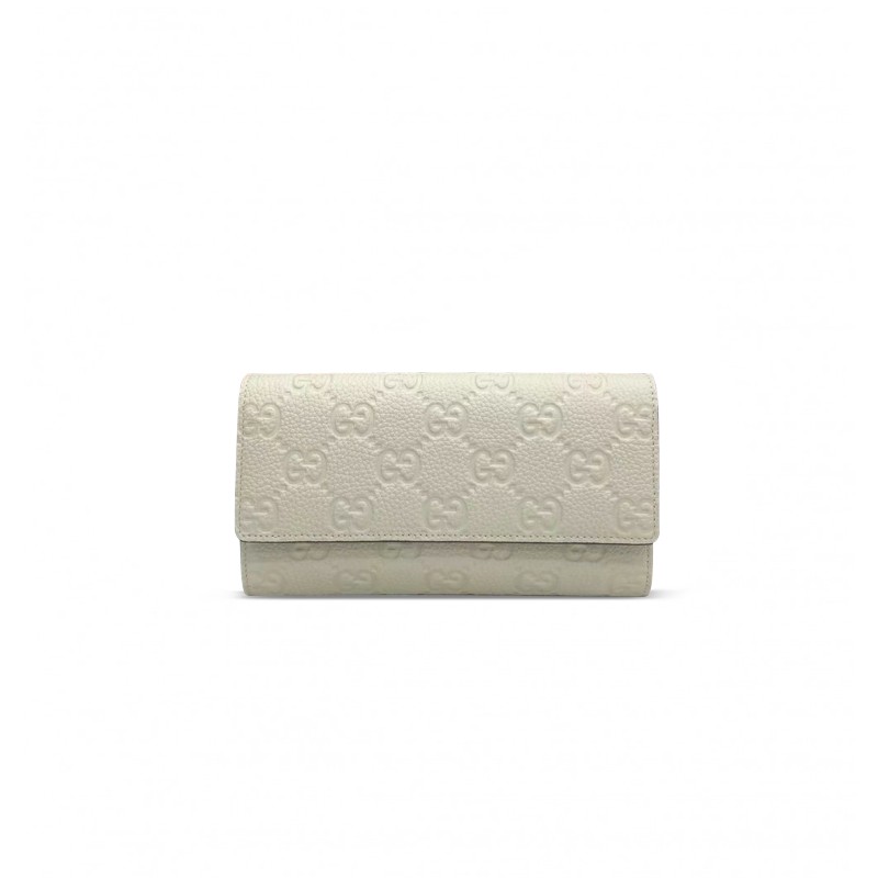 GUCCI GG EMBLEM CONTINENTAL WALLET 815922 (19*10*2.5cm)
