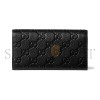 GUCCI GG EMBLEM CONTINENTAL WALLET 815922AAEEM1000 (19*10*2.5cm)