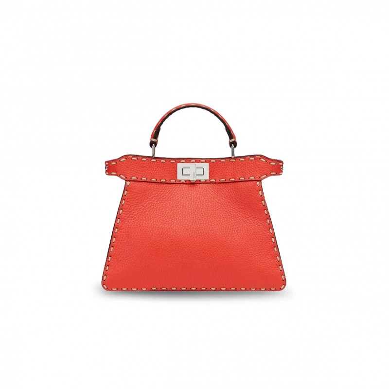 FENDI SMALL PEEKABOO I SEE U SATCHEL TULLIPANO 8BN327AFQ8F0PG3 (27*21*9.5cm)