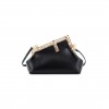 FENDI FIRST BAG LEATHER WITH PYTHON SMALL (26*18*9.5cm)