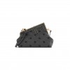 FENDI FLANNEL KARLIGRAPHY EMBROIDERED SMALL FENDI FIRST GREY (26*18*9.5cm) 