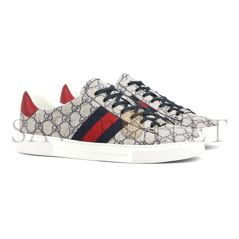 GUCCI MEN'S GUCCI ACE SNEAKER WITH WEB 760775 GUCCI MEN'S GUCCI ACE SNEAKER WITH WEB 760775