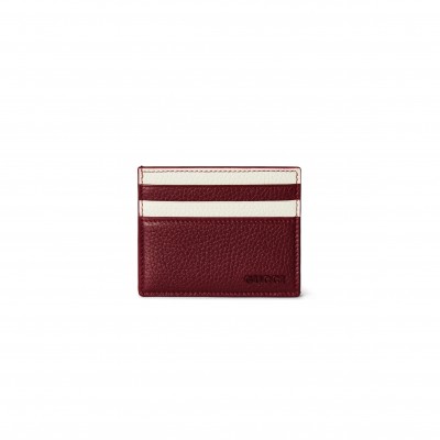 GUCCI BI-COLOR CARD CASE WITH GUCCI LOGO ‎‎817043 (10*8cm)