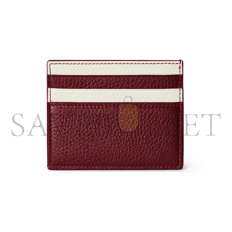 GUCCI BI-COLOR CARD CASE WITH GUCCI LOGO 817043 (10*8cm) GUCCI BI-COLOR CARD CASE WITH GUCCI LOGO 817043 (10*8cm)
