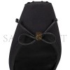 CHRISTIAN LOUBOUTIN CASSIA LACE UP100 MM STRAPPY PUMPS CREPE SATIN BLACK WOMEN 1250498B439 CHRISTIAN LOUBOUTIN CASSIA LACE UP100 MM STRAPPY PUMPS CREPE SATIN BLACK WOMEN 1250498B439