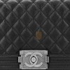 CHANEL CAVIAR MEDIUM QUILTED BOY FLAP BLACK A67086 Y83338 94305 (25*15*8cm)
