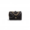 CHANEL 19 BAG MAXI BLACK AS1161 B02875 94305 (36*25*11cm)