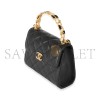 CHANEL TOP HANDLE WITH CHAIN AP2945 B08842 94305 (14.5*11.5*5.5cm)