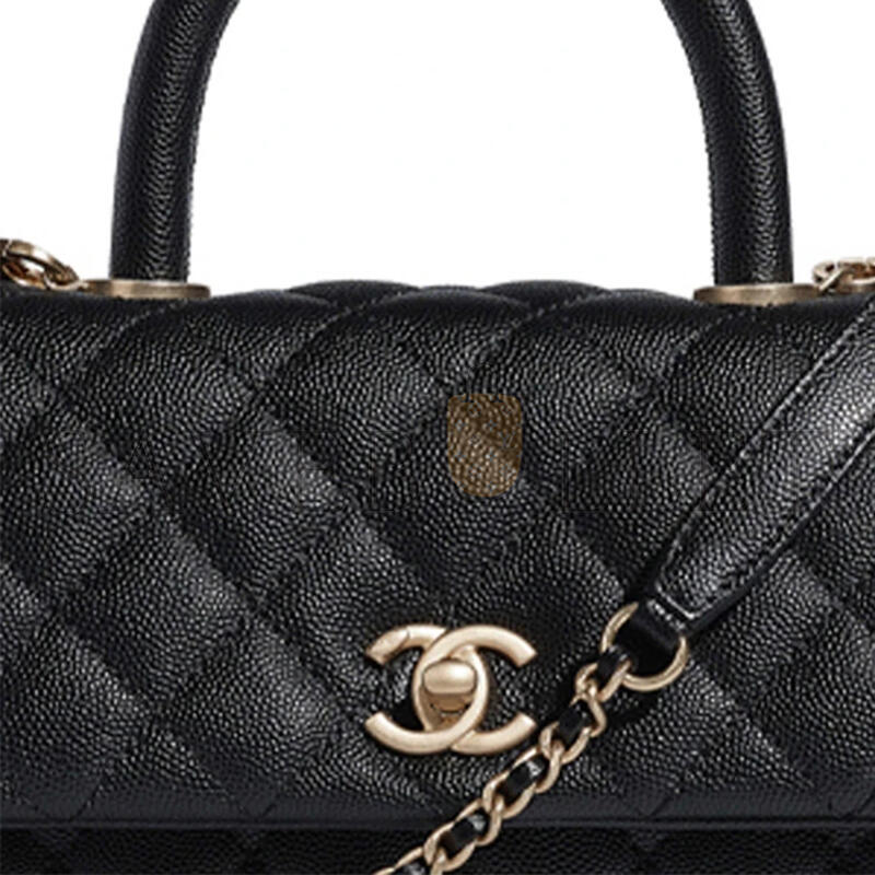 CHANEL FLAP BAG WITH TOP HANDLE A92990 B05061 94305 (23*14*10cm)