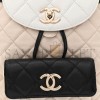 CHANEL GOATSKIN QUILTED SMALL BACKPACK 1192184 (23*22*11cm)