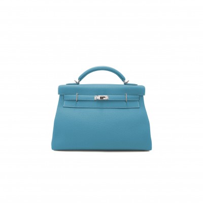 HERMES MASTER TOGO MAXI KELLY 42 RETOURNE PALLADIUM HARDWARE 19272 (42*27*17cm) HERMES MASTER TOGO MAXI KELLY 42 RETOURNE PALLADIUM HARDWARE 19272 (42*27*17cm)