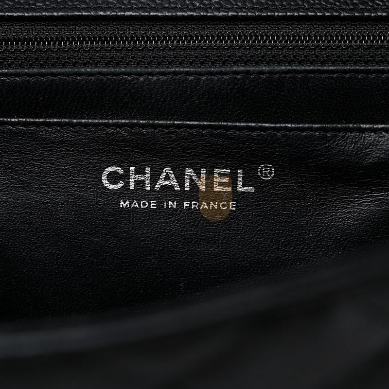 CHANEL CAVIAR QUILTED JUMBO SINGLE FLAP 1190800 (30*20*8cm)