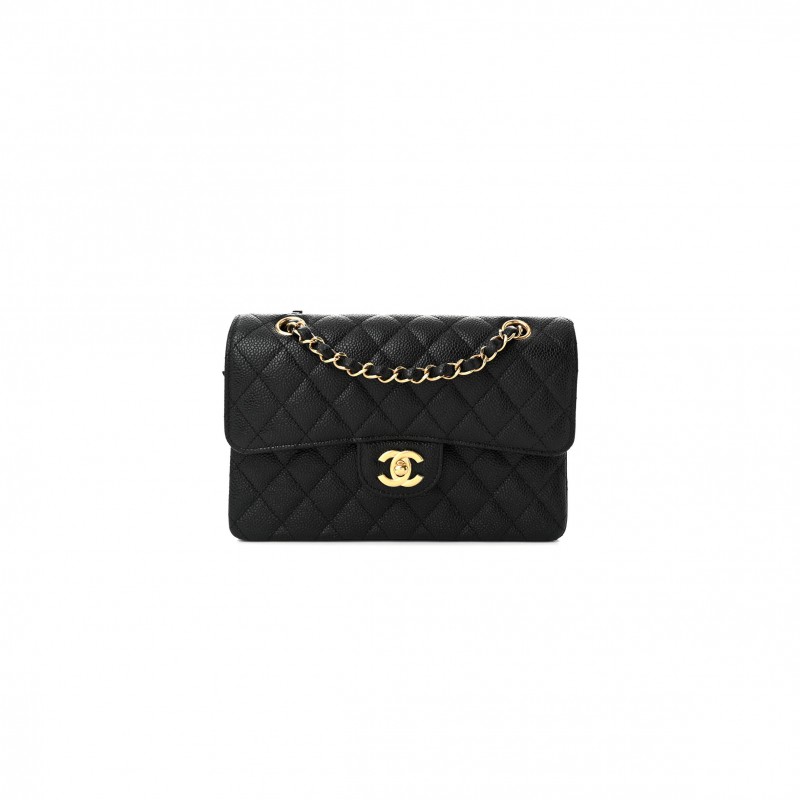 CHANEL SMALL CLASSIC HANDBAG A01113 (23*14.5*6cm)