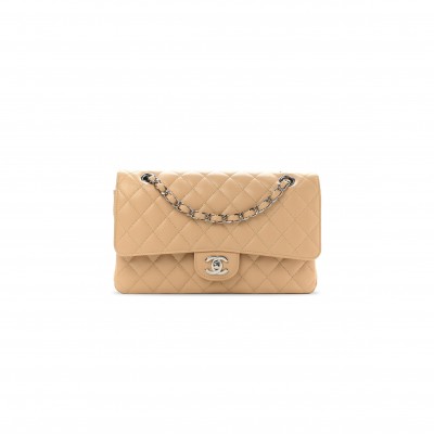 CHANEL CAVIAR QUILTED MEDIUM DOUBLE FLAP 1119069 (25*15*7cm)