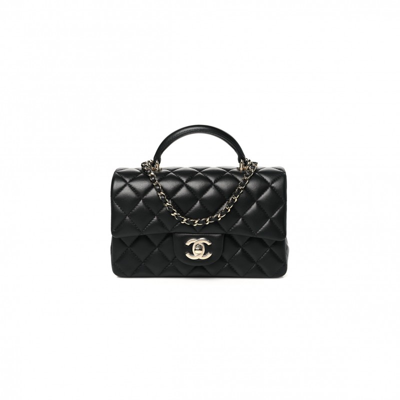 CHANEL MASTER MINI TOP HANDLE FLAP (20*13*6cm)
