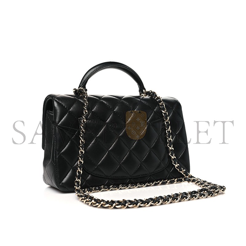 CHANEL MASTER MINI TOP HANDLE FLAP (20*13*6cm)