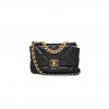 CHANEL GOATSKIN QUILTED MEDIUM 19 FLAP 1139300 (26*16*8cm)