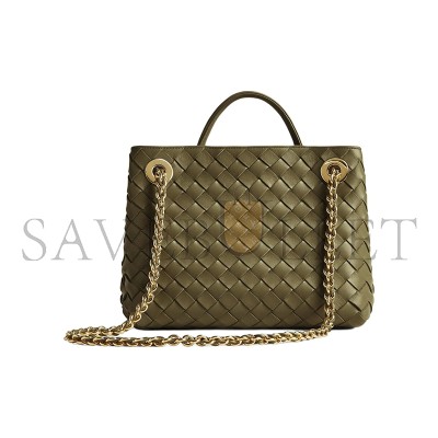 BOTTEGA VENETA SMALL ANDIAMO CHAIN 786008VCPP12388 (25*20*10cm) BOTTEGA VENETA SMALL ANDIAMO CHAIN 786008VCPP12388 (25*20*10cm)