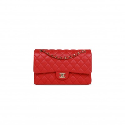 CHANEL CAVIAR QUILTED MEDIUM DOUBLE FLAP 1200354 (25*15*7cm)
