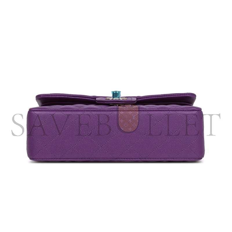 CHANEL CAVIAR QUILTED SMALL DOUBLE FLAP 1200354 (23*13*6cm)