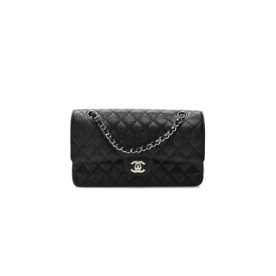 CHANEL CAVIAR QUILTED MEDIUM CLASSIC FLAP 1403076 (25*15*7cm)