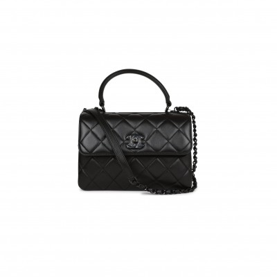 CHANEL LAMBSKIN QUILTED LARGE TRENDY CC BAG 1622540 (32*27*16cm)