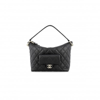 CHANEL MASTER CALFSKIN HOBO HIPPIE HOBO BAG AS4347 (28*22.5*13cm)