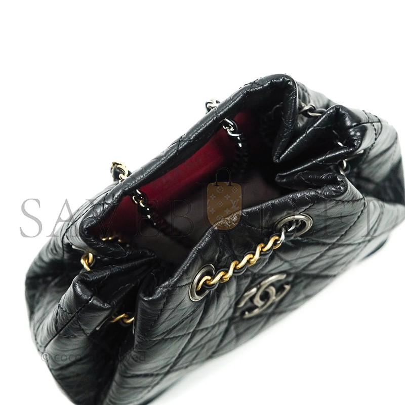 CHANEL MASTER GABRIELLE SMALL BACKPACK AGED CALFSKIN A94485 (23*22.5*10.5cm)