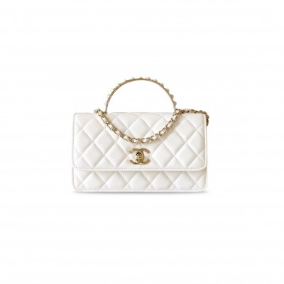 CHANEL MASTER 24S PEARL ORGAN BAG AP3954 (18.5*11*5cm)
