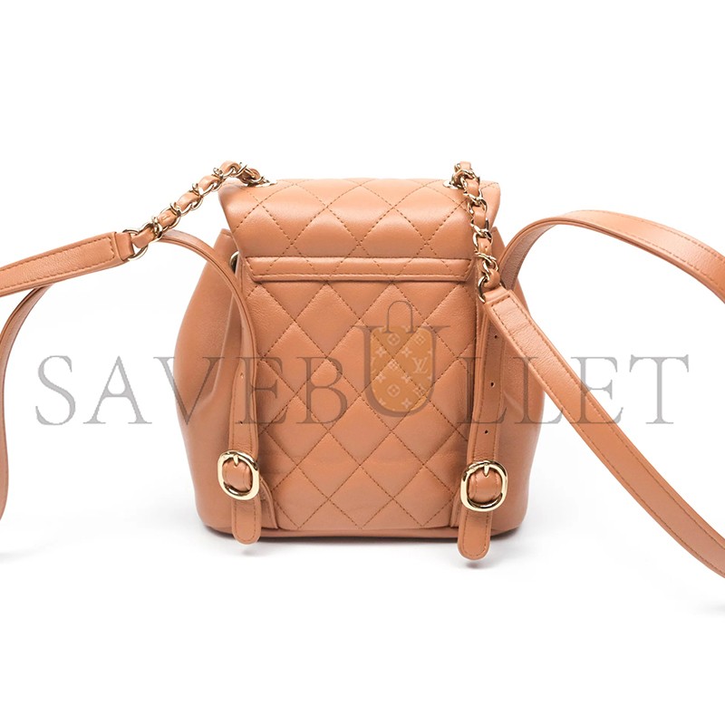 CHANEL MASTER DUMA BACKPACK AS2908 (18*18.5*12cm)