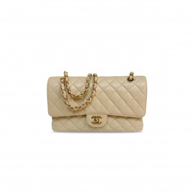 CHANEL CAVIAR QUILTED MEDIUM DOUBLE FLAP 1507170 (25.5*15.5*6.5cm)