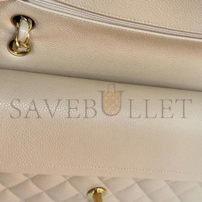 CHANEL CAVIAR QUILTED MEDIUM DOUBLE FLAP 1507170 (25.5*15.5*6.5cm)