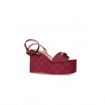 GUCCI PLATFORM SANDAL 813172