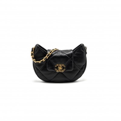 CHANEL MASTER 19 HOBO SHOULDER BAG AS4638 (30*21*7.5cm)