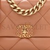 CHANEL MASTER LAMBSKIN QUILTED MEDIUM 19 FLAP AS1160  (25*17*8cm)