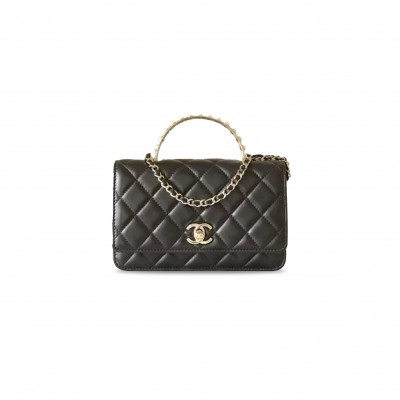 CHANEL MASTER WOC PEARL TOP HANDLE AP3952 (19*11*4cm)
